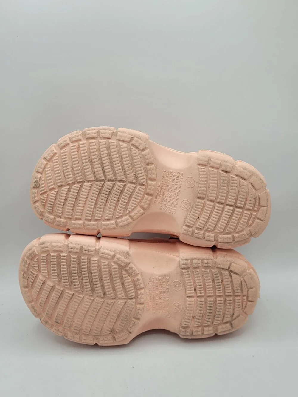 Chunky Platform Clogs Size 7